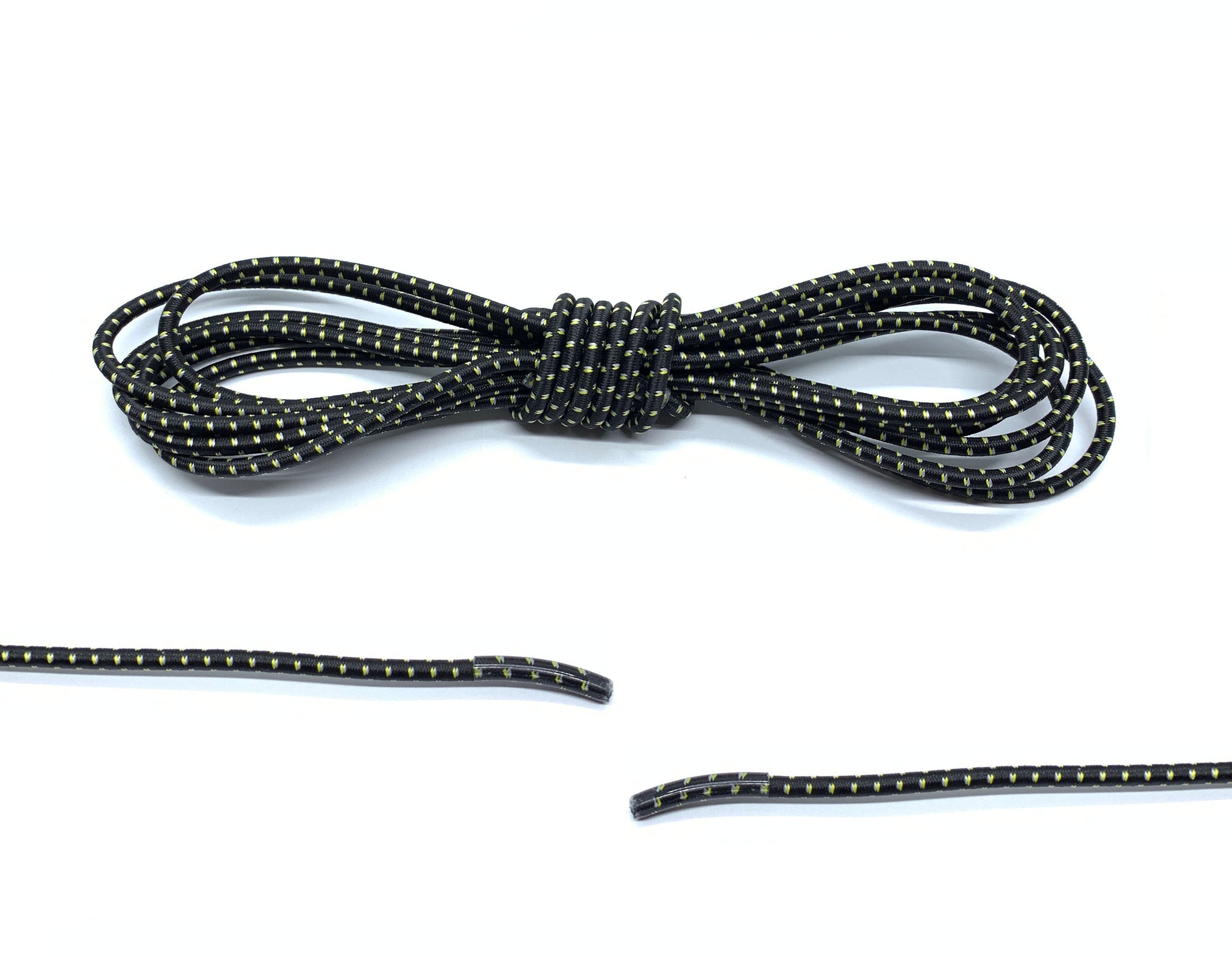 Black / Yellow Elastic Laces - Belaced
