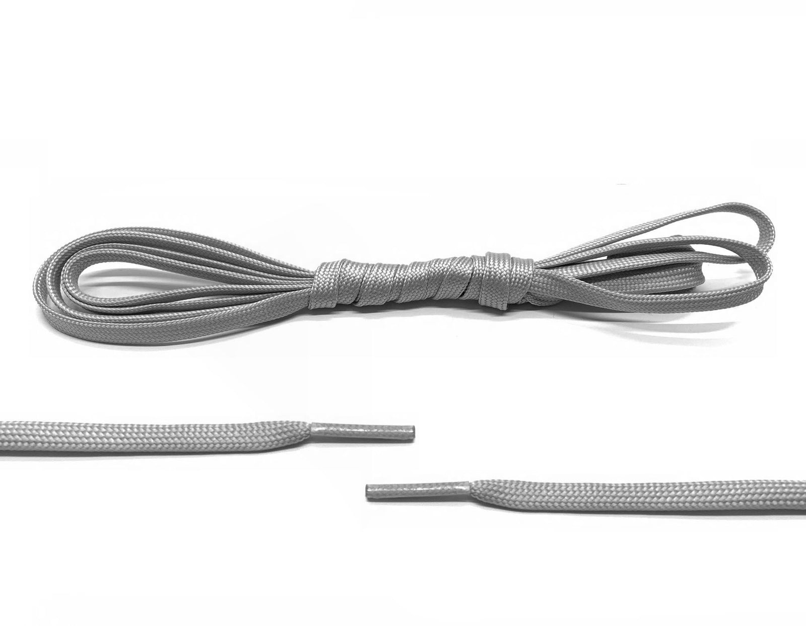 Grey Glow In The Dark Laces - Belaced