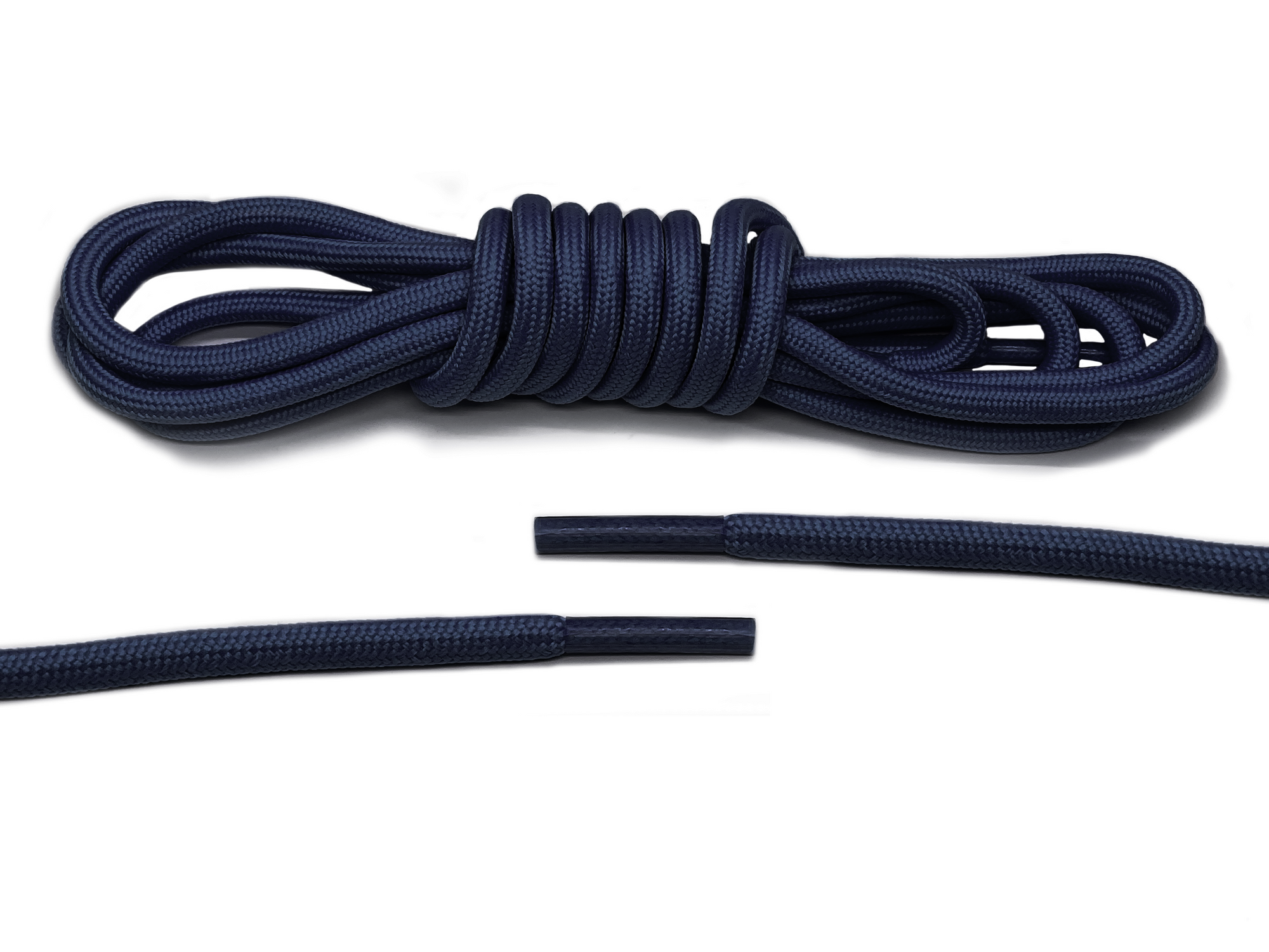 The Navy Blue Round Shoe Lace - Belaced