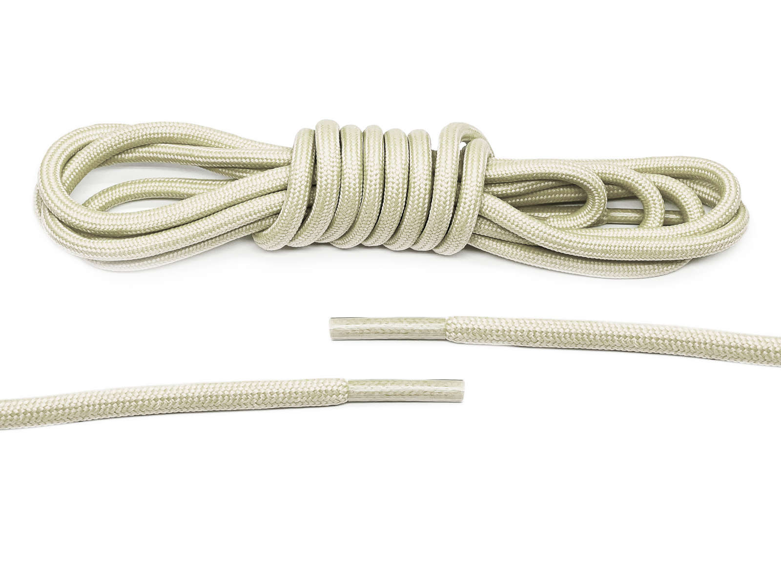 The Soft White Round Shoe Lace - Belaced