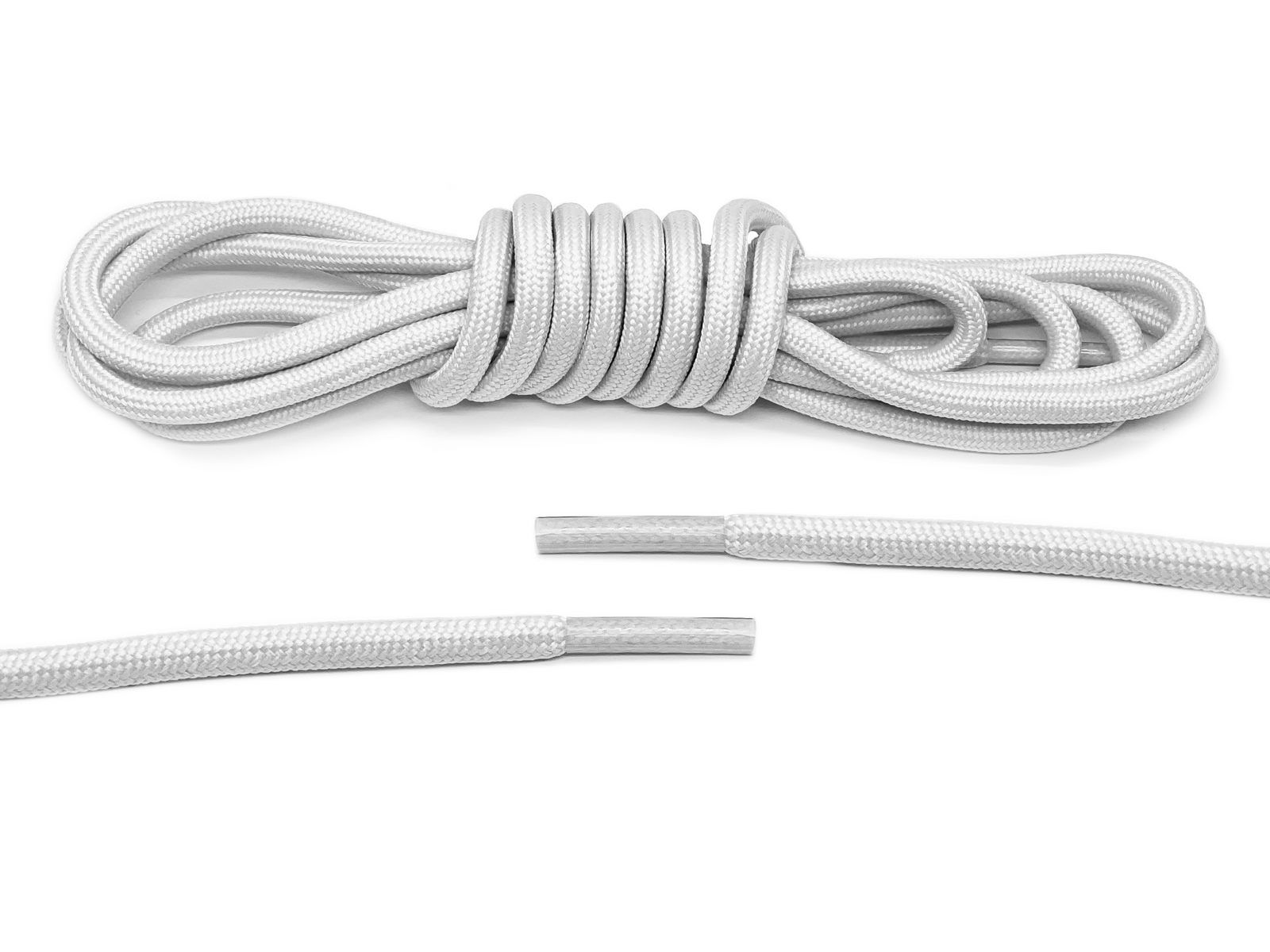 The White Round Shoe Lace - Belaced