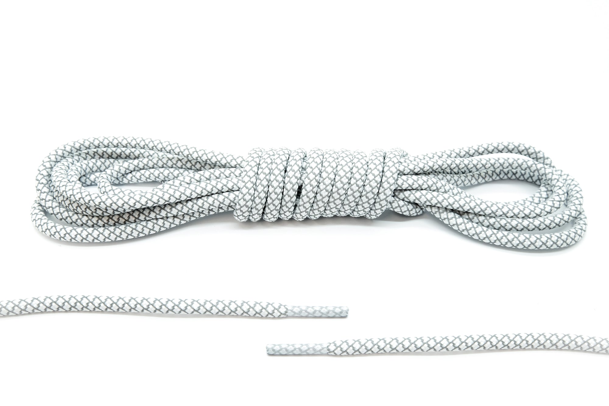 White Rope Laces (Reflective) - Belaced