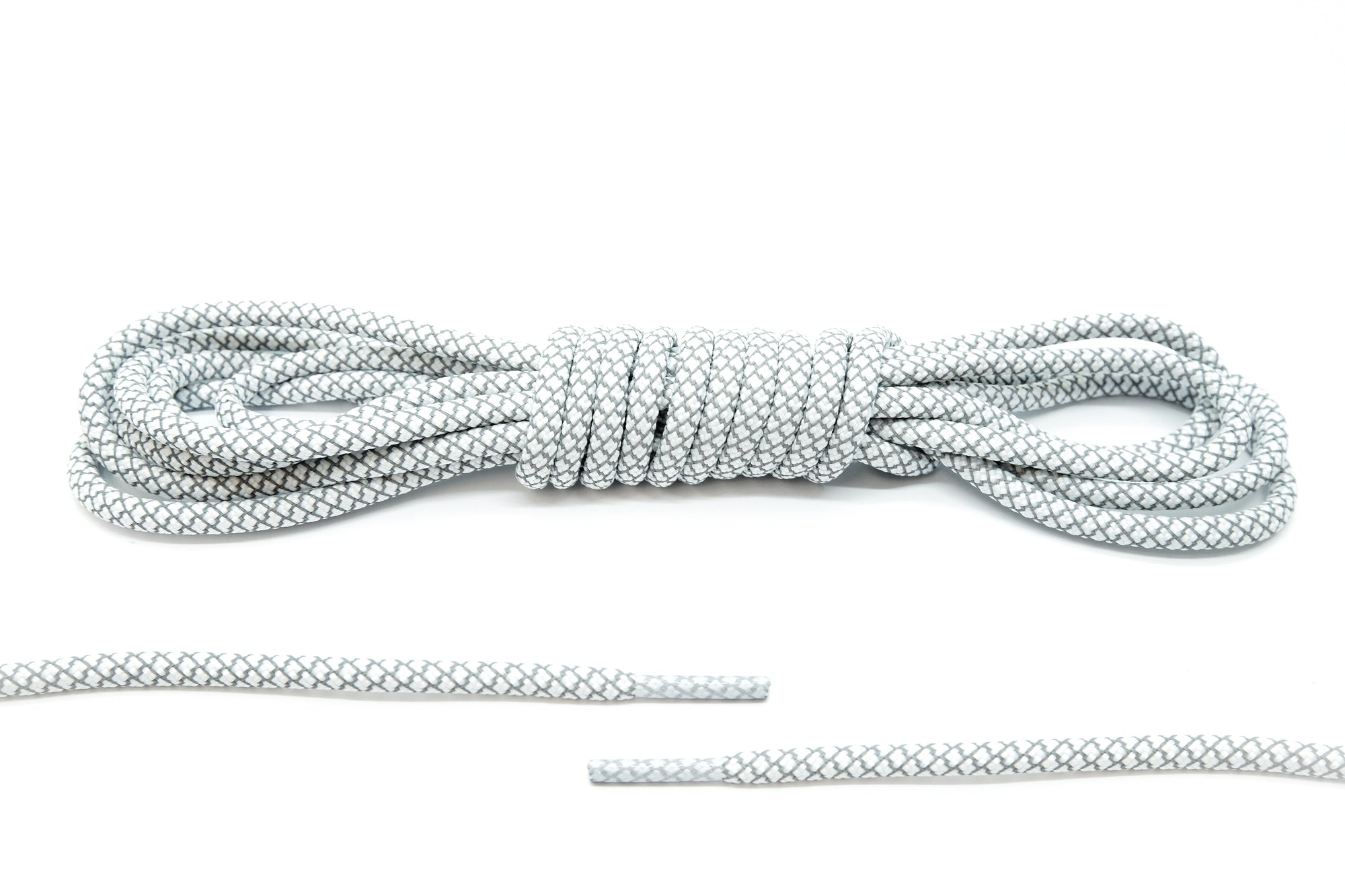 White Rope Laces (Reflective) Belaced - Main Image